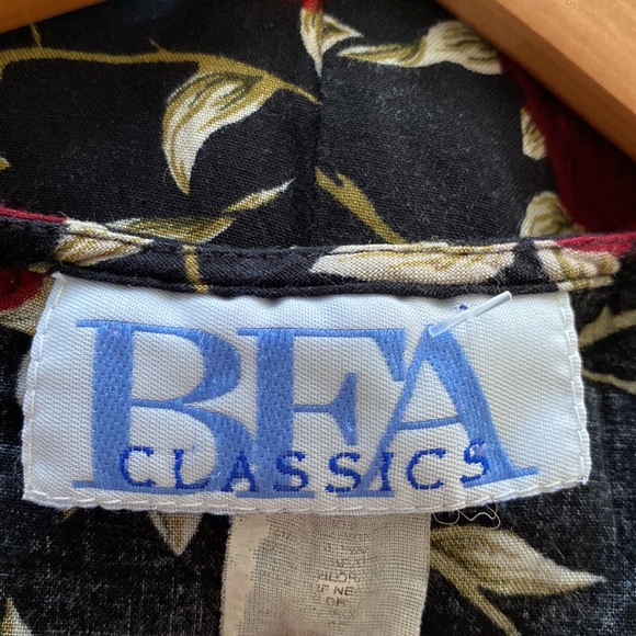 🌹 Vintage BFA Classics Sleeveless Floral Dress - Picture 5 of 5